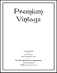 Premium Vintage SAB choral sheet music cover